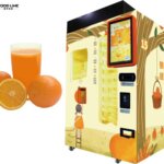 Fresh Squeezed Orange Juice Vending Machine automatic orange juice vending machine