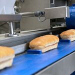 bread processing line detail