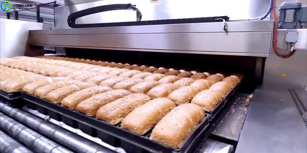 bread production line detail