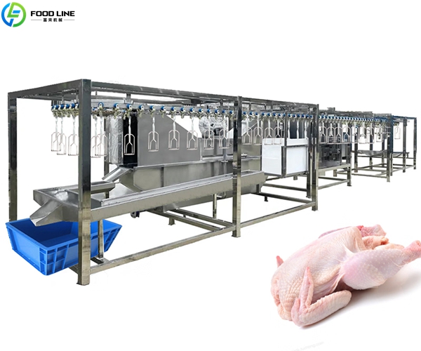 chicken processing machine production line