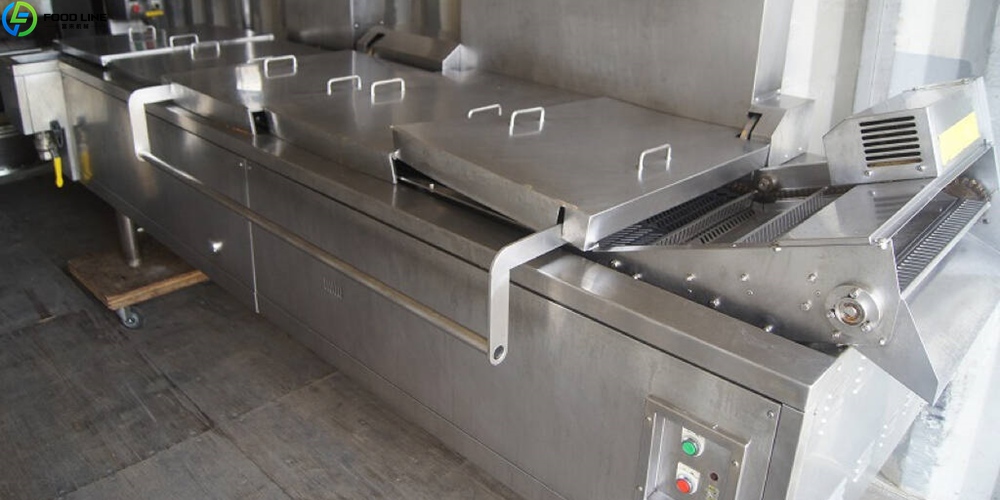 continuous frying equipment