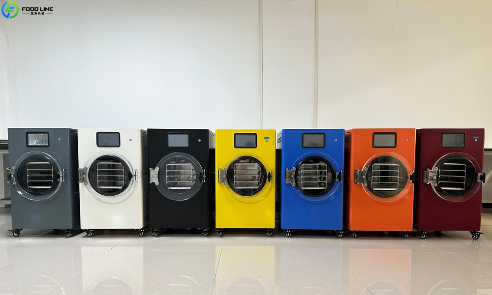 freeze dryer color selection