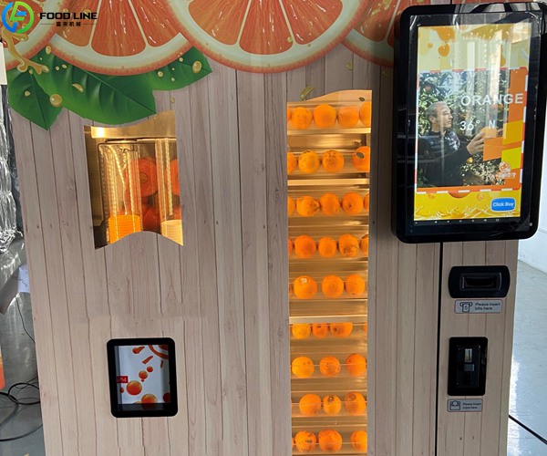 orange juice vending