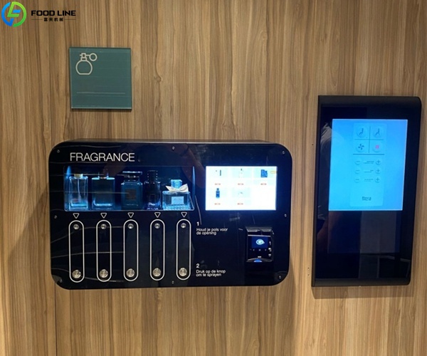perfume vending machine application