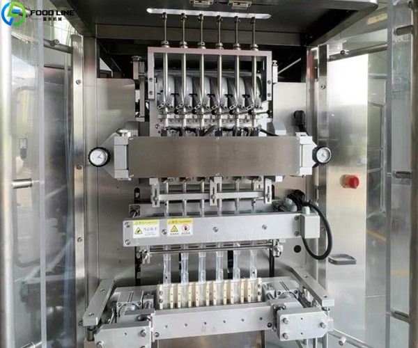 powder packaging machine detail