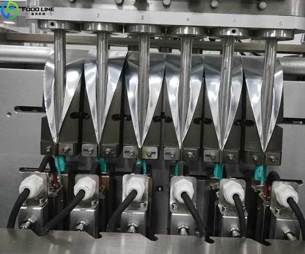 powder packing machine detail