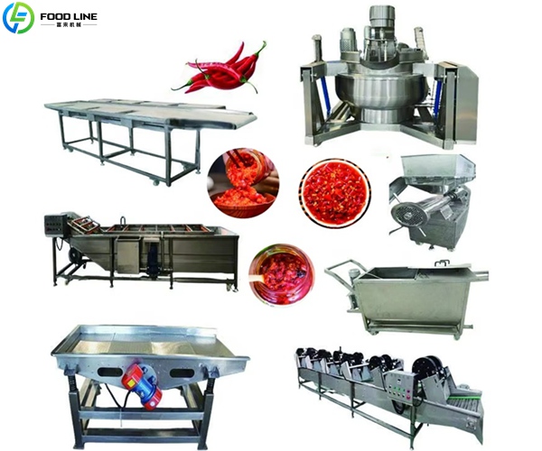 sauce production line