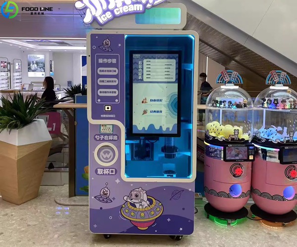 smart ice cream vending device