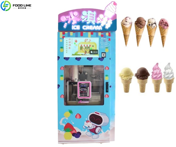 smart ice cream vending equipment