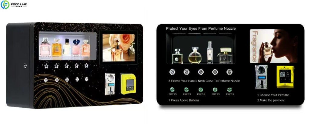 smart perfume vending device