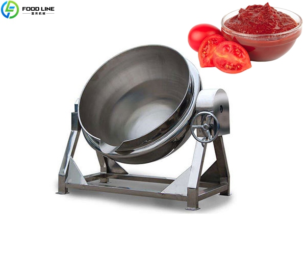 tomato steam jacketed kettle