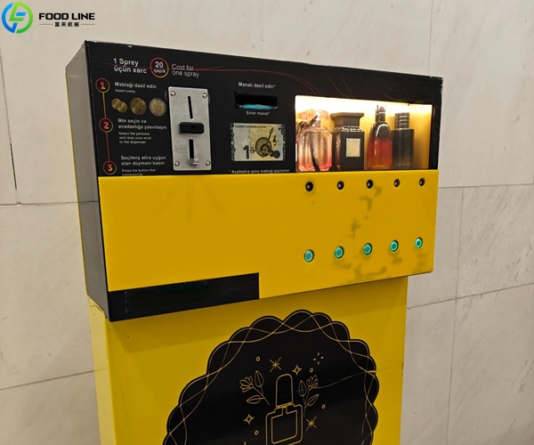 vending device for perfume