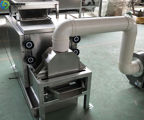 automatic cocoa peeling machine