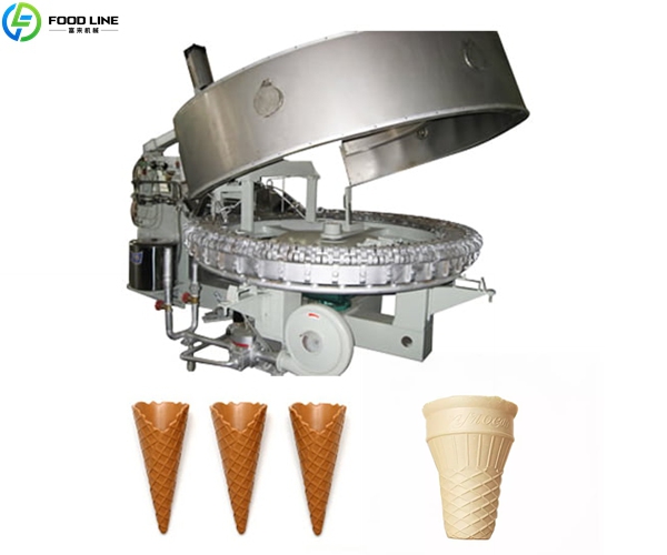 automatic ice cream baking equipment