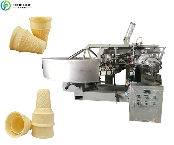 baking device for cone