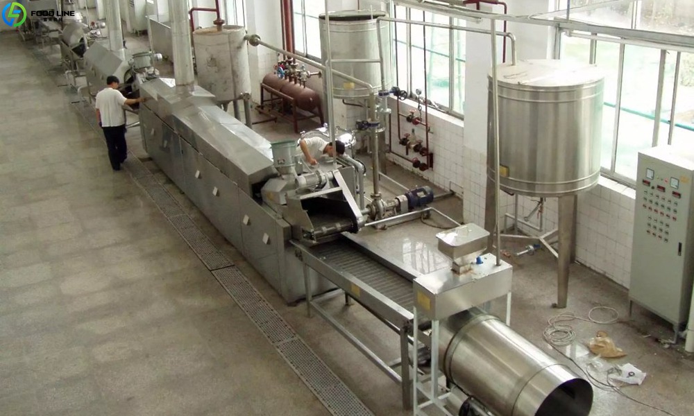 cereal processing line equipment