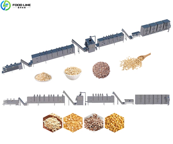 cereal production line machines