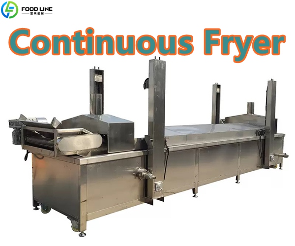 large frying machine
