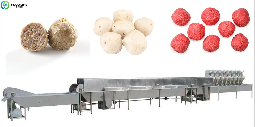 meatball processing line machines