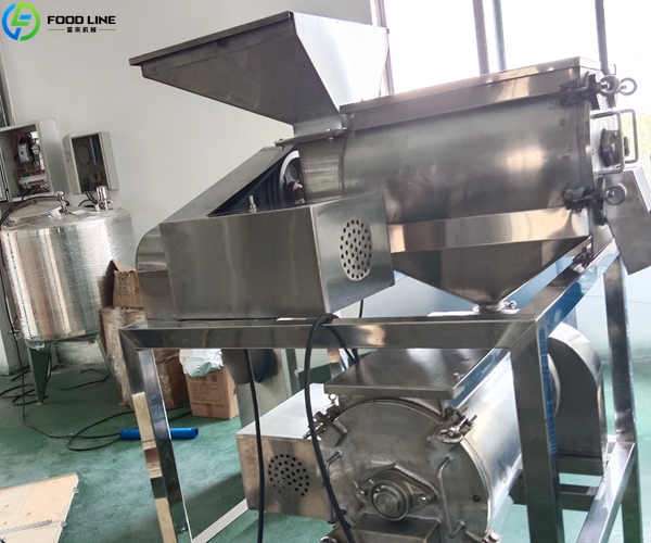 pulping machine detail