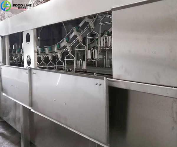 scalding machine detail