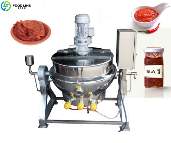 kettle mixer for sauce
