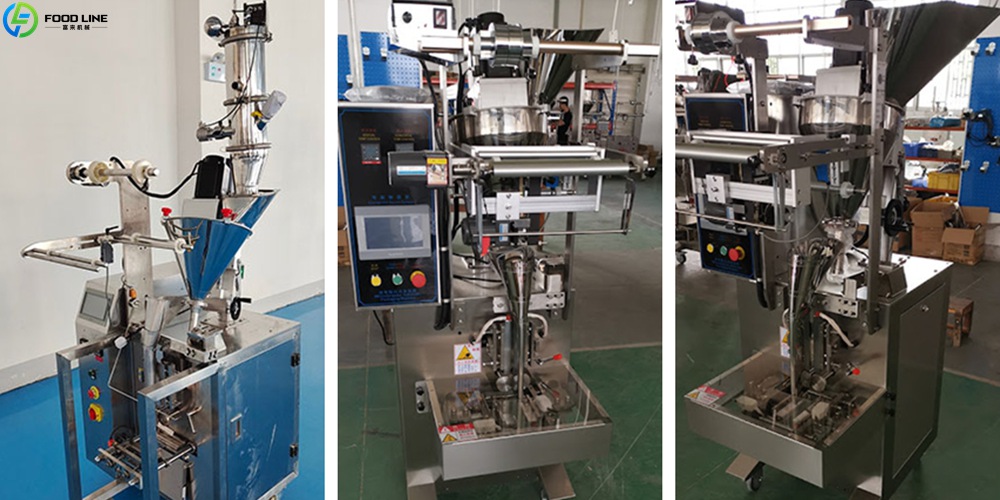 powder bag filling device