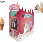 vending device for ice cream