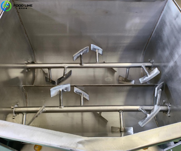meat mixer device detail