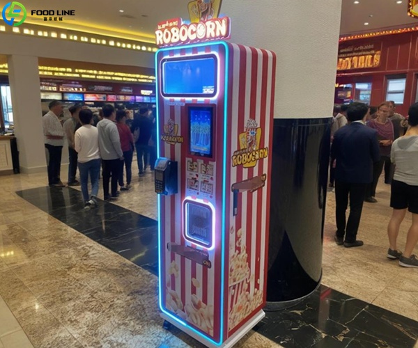 popcorn vending device