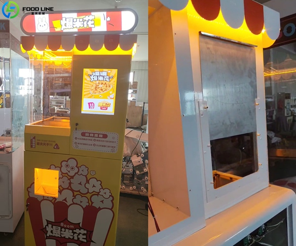 vending device for popcorn