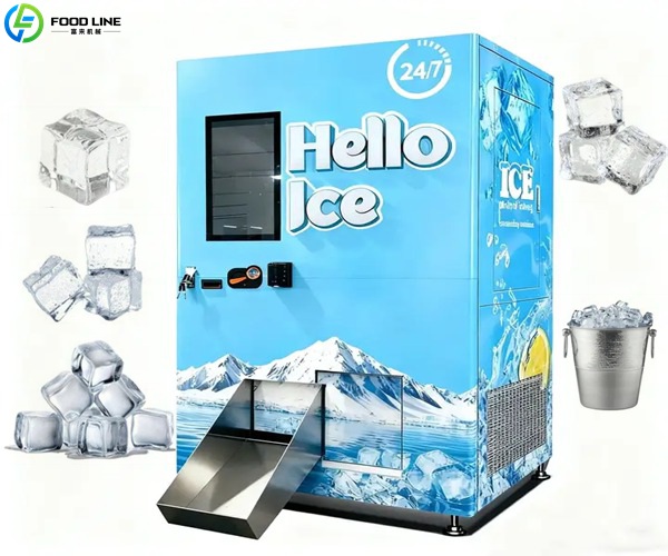 automatic ice cube vending device