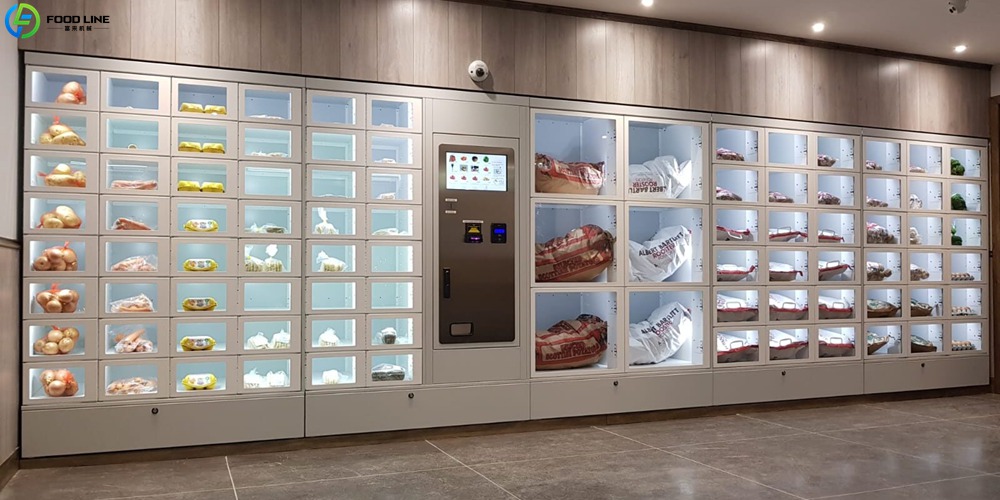 automatic locker vending device