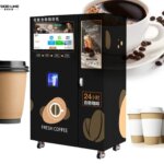 black coffee vending device
