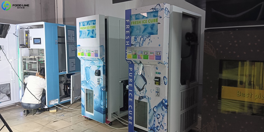 different models of ice vending machine