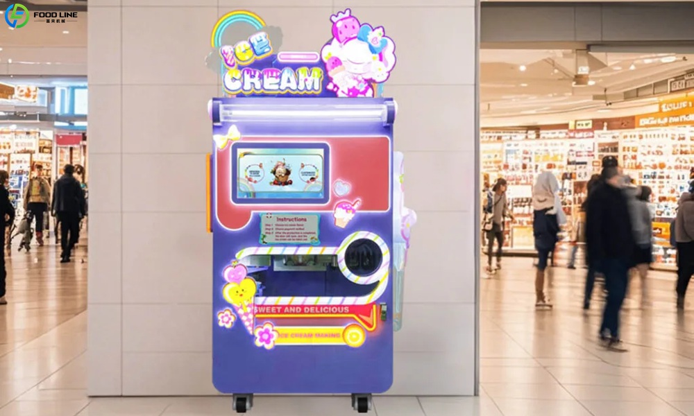 ice cream machine application scenarios