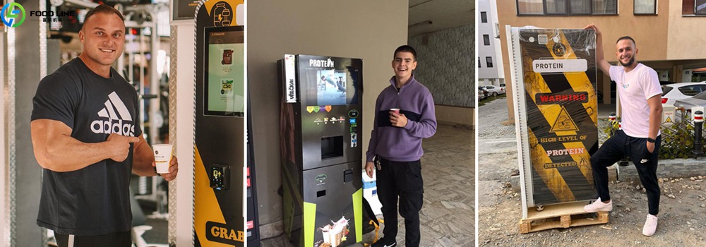 protein powder vending machine buyer feedback