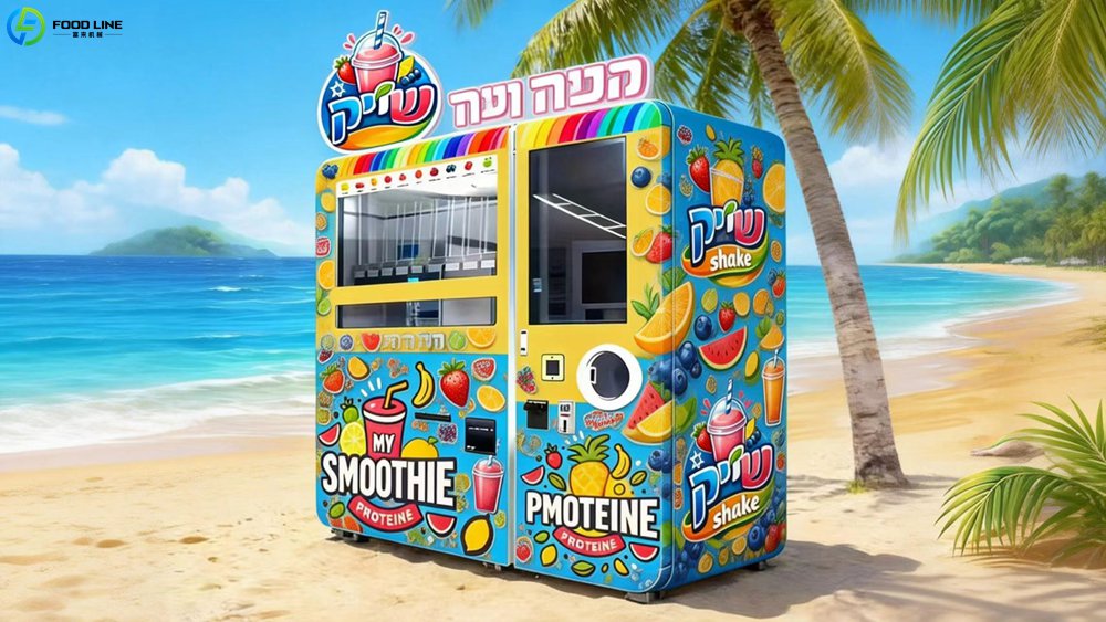 smart smoothie vending device