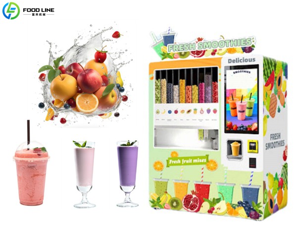smart smoothie vending equipment