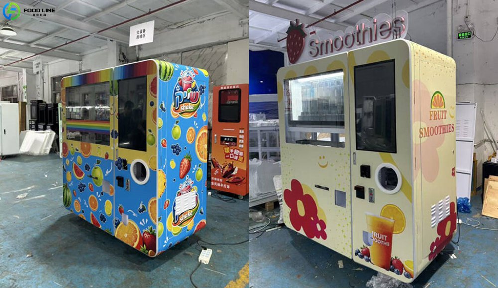 smoothie vending equipment
