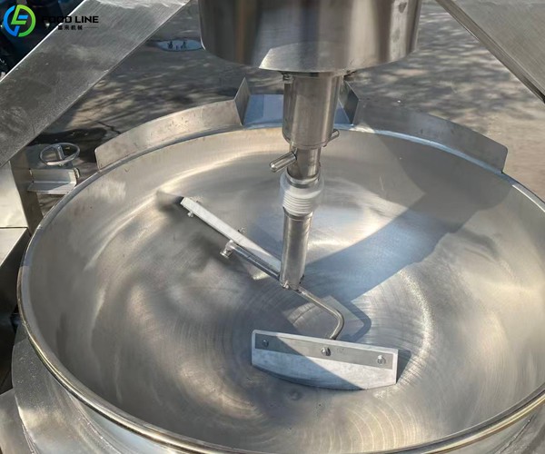 sauce jacketed kettle detail