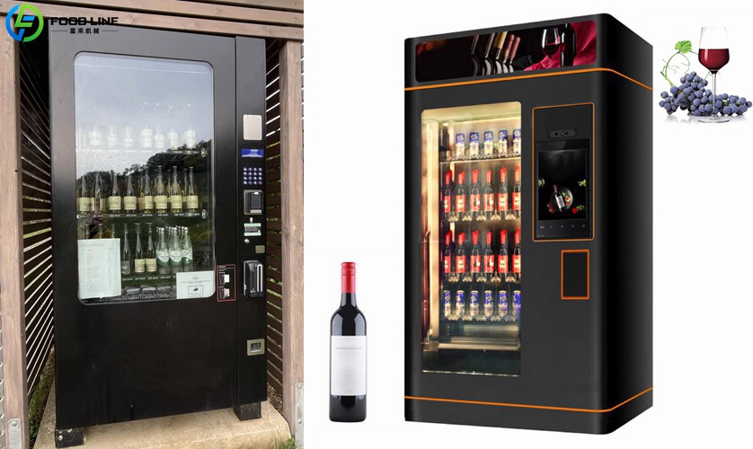 smart vending equipment for wine