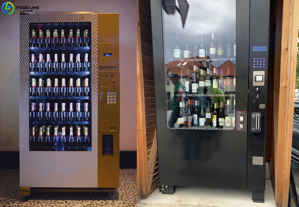 vending equipment for wine bottle