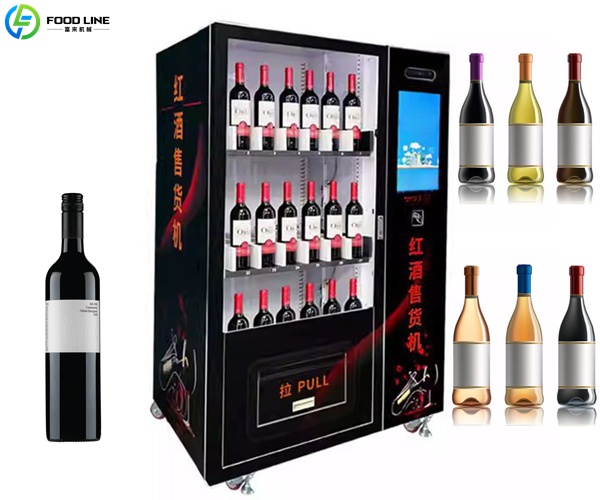 wine bottle vending device