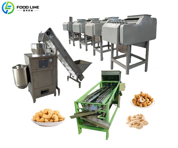 cashew nut production line shelling equipment