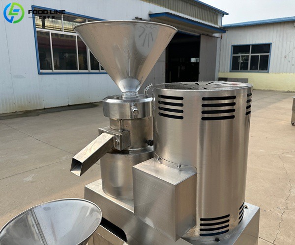 peanut butter grinding hopper