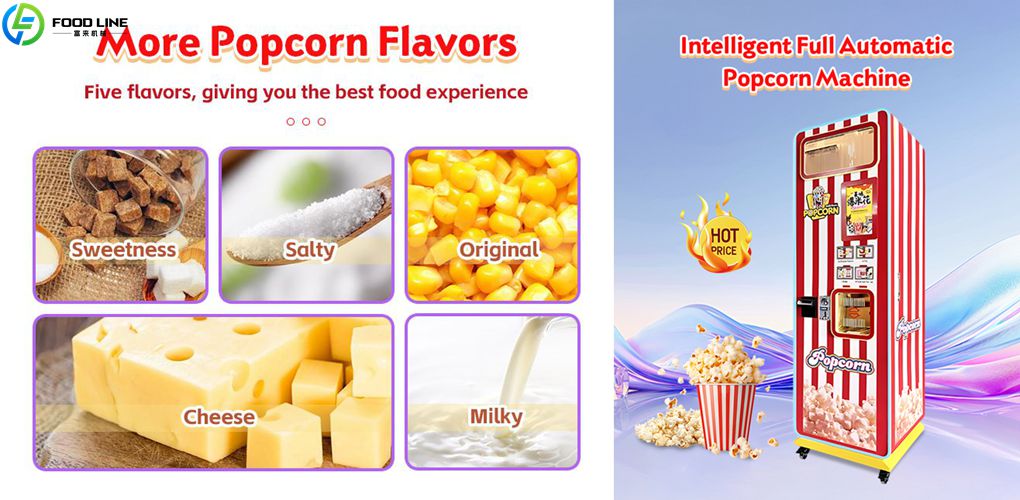 vending equipment for popcorn