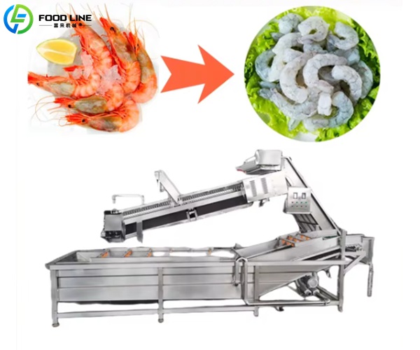shrimp peeling device
