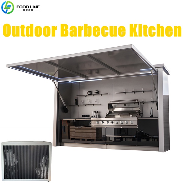 complete outdoor kitchen equipment