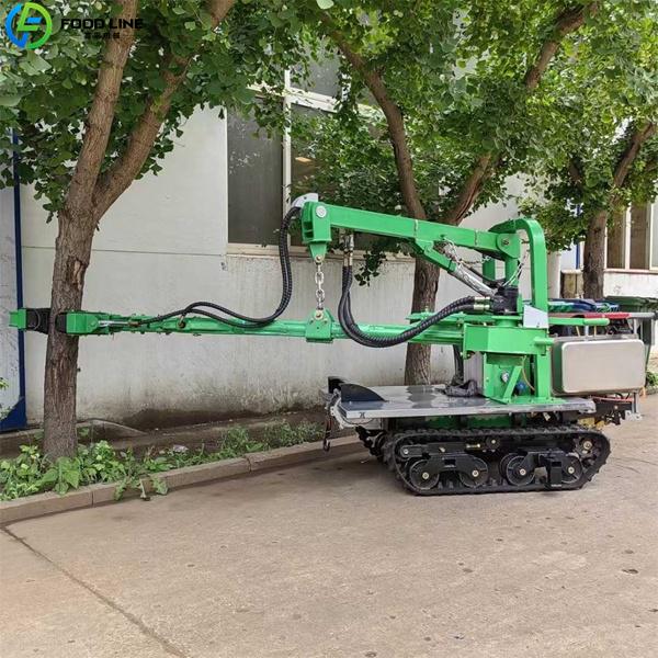 operation of the tree shaker